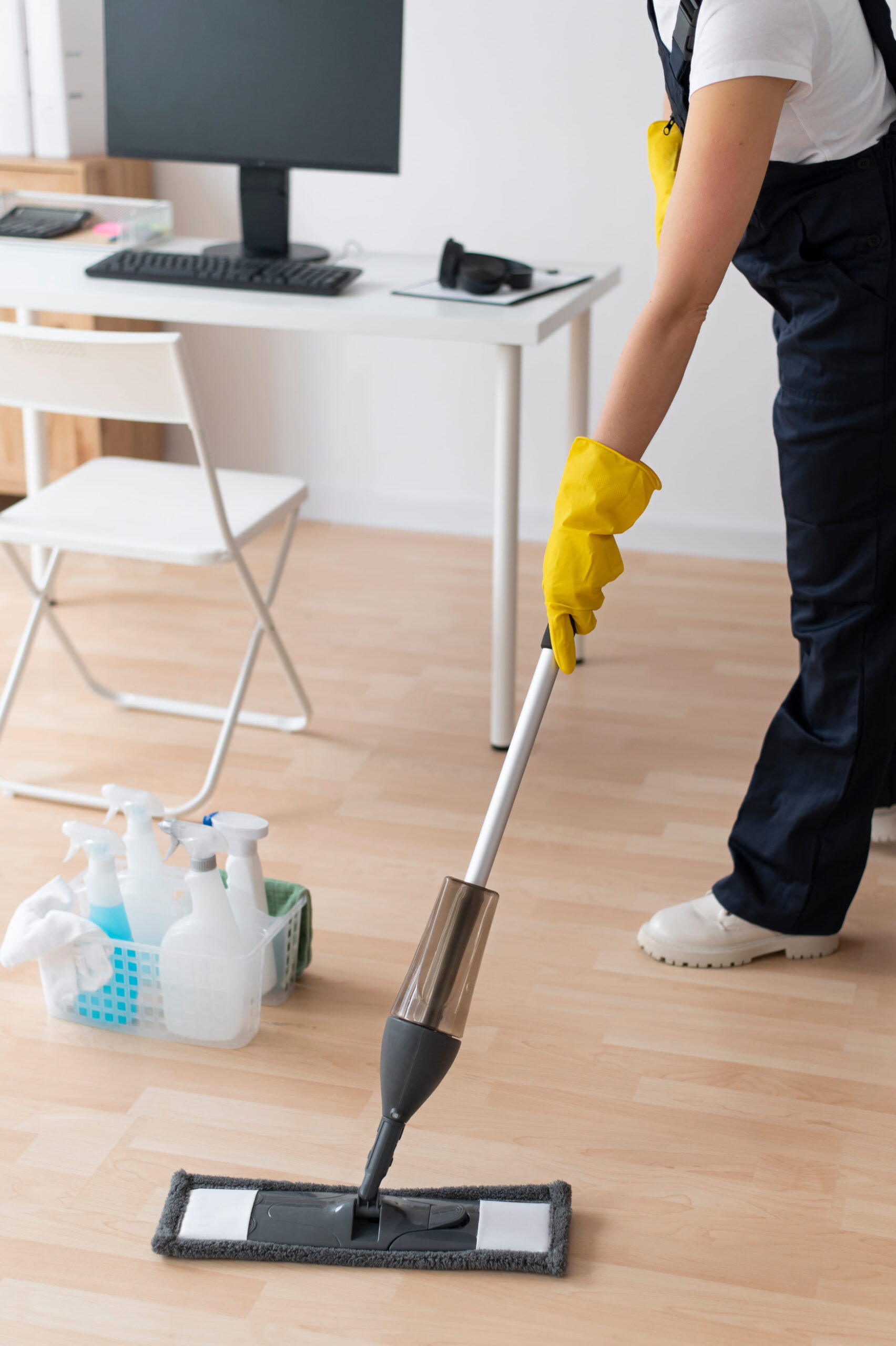 Residential Cleaning Staff Team