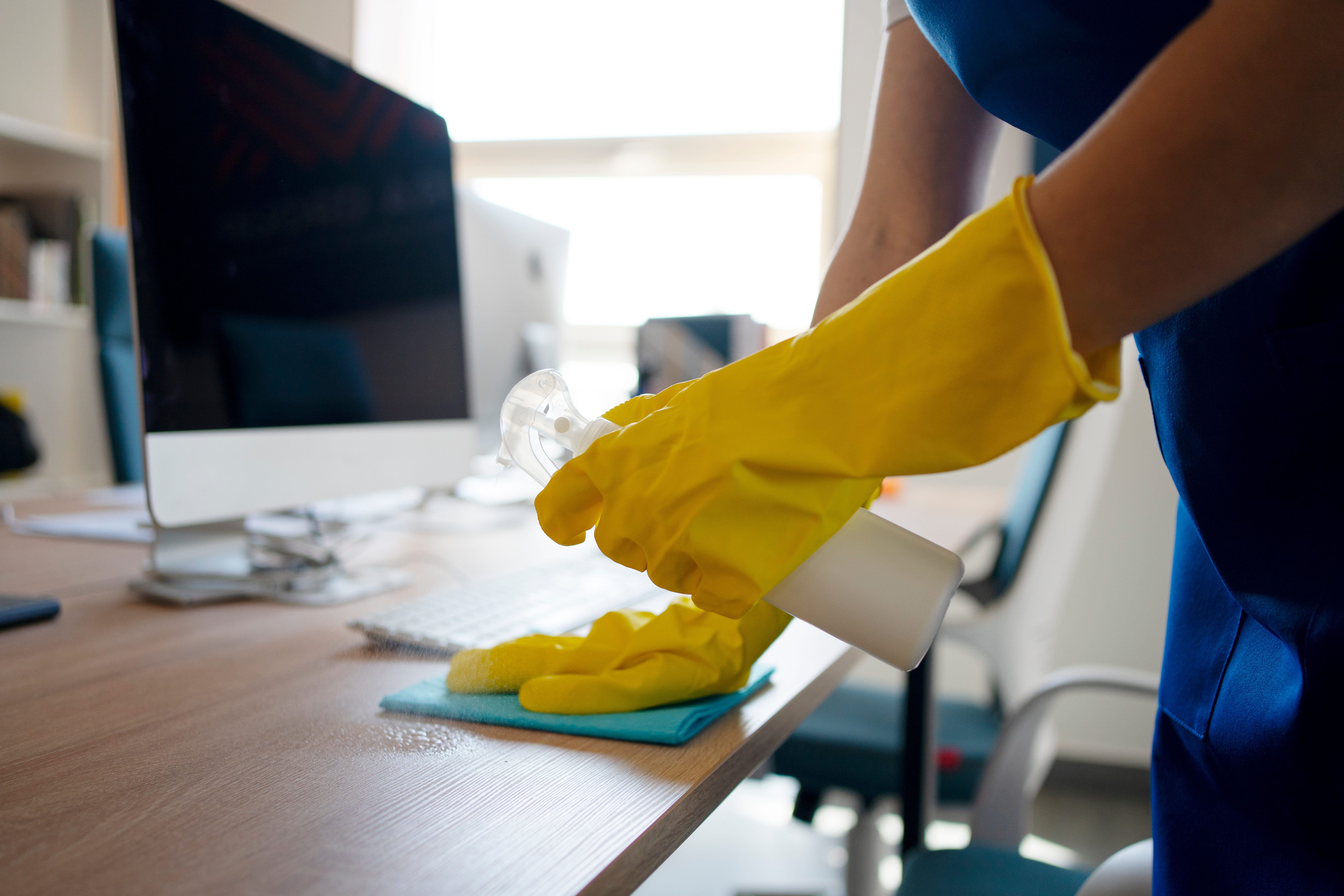 Commercial Office Cleaning Team
