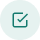 Checked Box Verification Icon